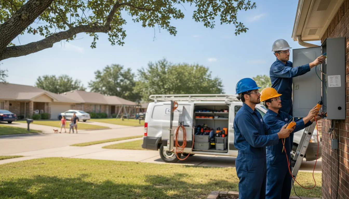 Certified electrician providing emergency electrical services in Kingston, GA